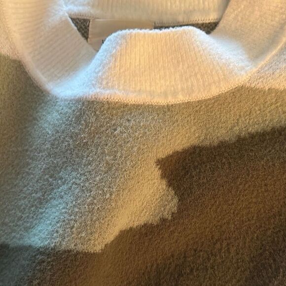 Harper Heritage CamoGreen White  Crew Neck Pullover Sweater Ladies XL - Picture 3 of 8